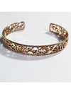 Cima 18kt rose gold diamond skeleton bangle cuff bracelet - DAMIANI - BALAAN 5