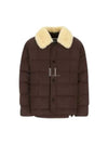 Men's Shearling Down Padded Brown - JIL SANDER - BALAAN 2