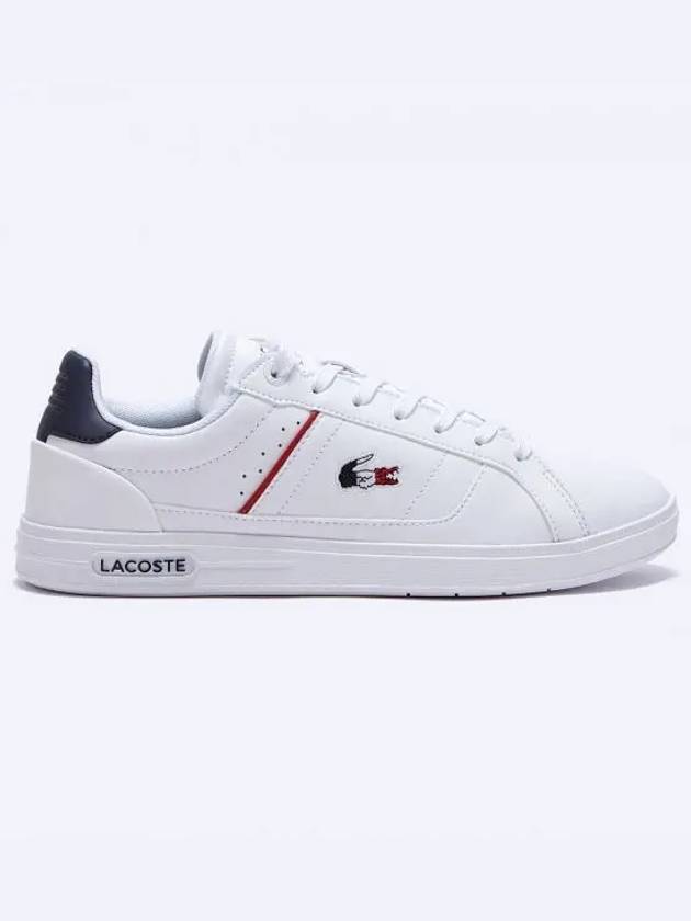 Men's Europa Pro Heel Pop Trainer Low Top Sneakers White - LACOSTE - BALAAN 2