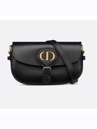 Bobby Small Leather Cross Bag Black - DIOR - BALAAN 2