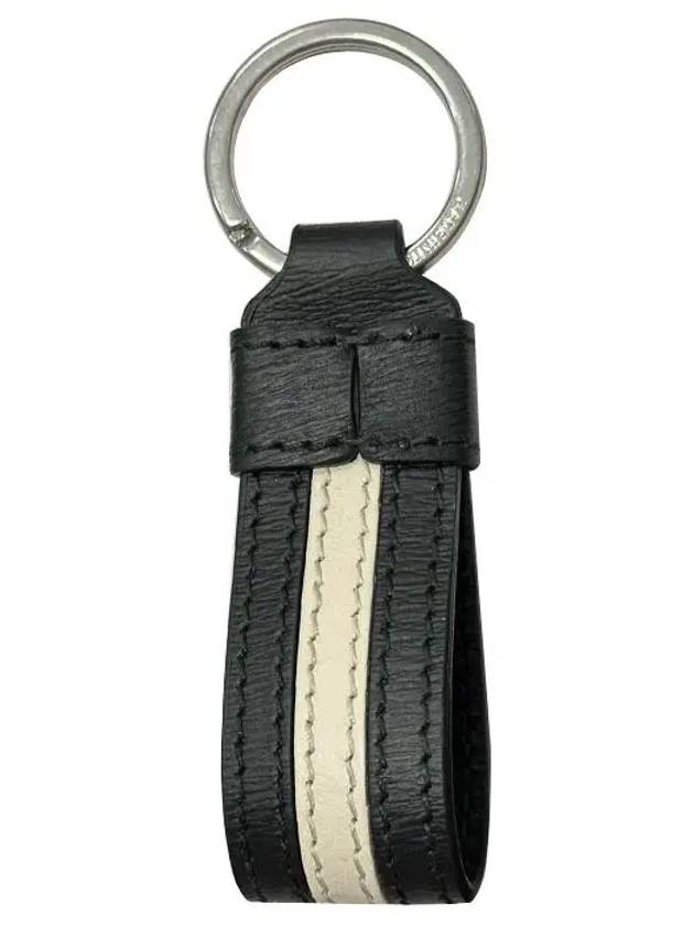 Key holder RBN STR KEYFOB U901P BLACK - BALLY - BALAAN 2