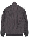 Compass Badge Pleated Windbreaker Grey - STONE ISLAND - BALAAN 3