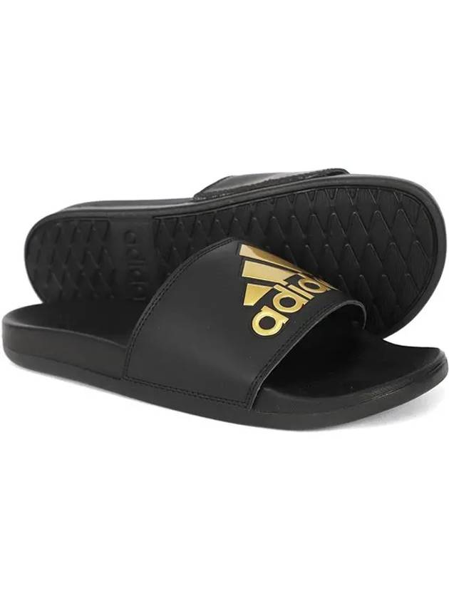 Adilette Comfort Slippers Black - ADIDAS - BALAAN 3