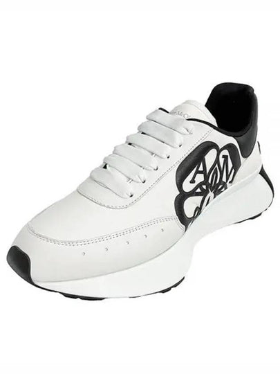 Sprint Runner Low Top Sneakers White - ALEXANDER MCQUEEN - BALAAN 2