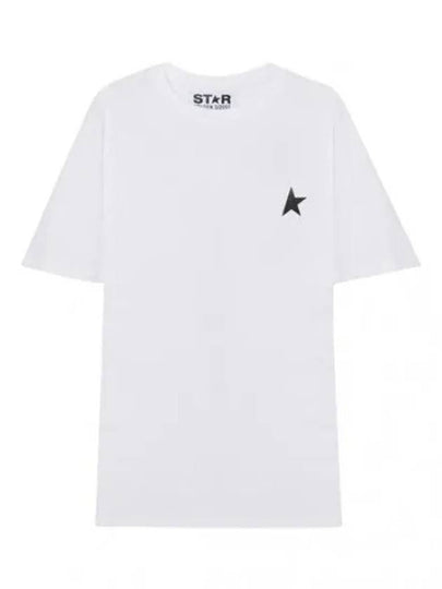 Black Star Collection Short Sleeve T-Shirt White - GOLDEN GOOSE - BALAAN 2