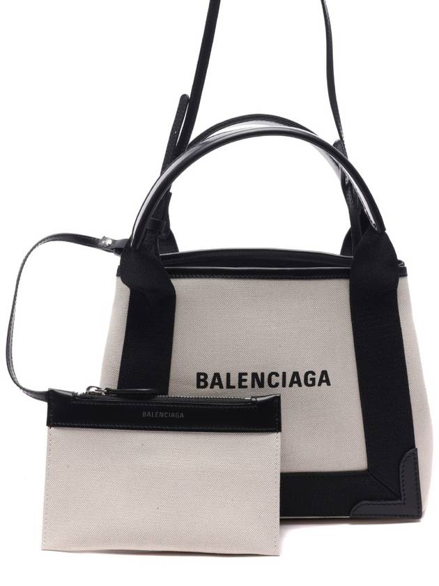 Cabas XS Tote Bag Black Beige - BALENCIAGA - BALAAN 3