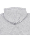 Matte Logo Print Hoodie Grey - ISABEL MARANT - BALAAN 9