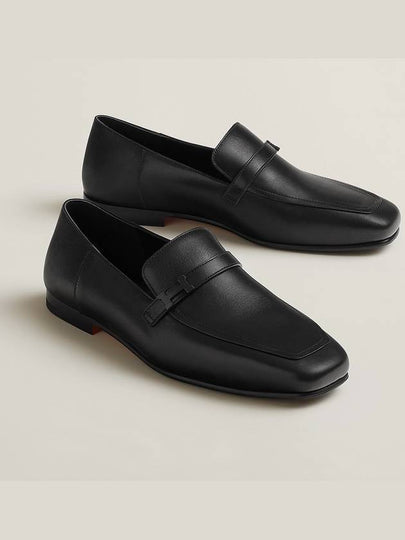 Giovanni loafer goatskin noir - HERMES - BALAAN 2