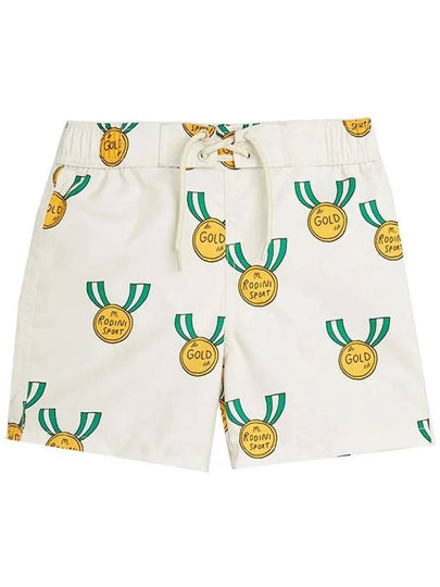 Kids Medal Printing Woven Short Swim Pants 24280101 97 - MINI RODINI - BALAAN 2