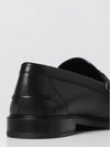 FF Square Leather Loafers Black - FENDI - BALAAN 5