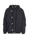 Dasmo Hooded Jacket Black - ISABEL MARANT - BALAAN 3