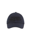 Signature Embroidered Logo Ball Cap Navy - ALEXANDER MCQUEEN - BALAAN 3