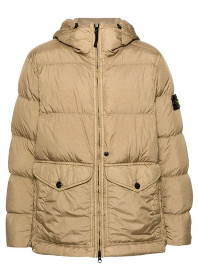 Crinkle Reps Re-Nylon Down Padding Beige - STONE ISLAND - BALAAN 2