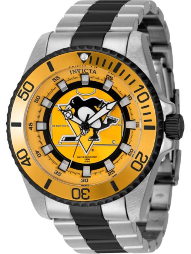 Invicta NHL Pittsburgh Penguins Quartz Men's Watch 42242 - INVICTA - BALAAN 1