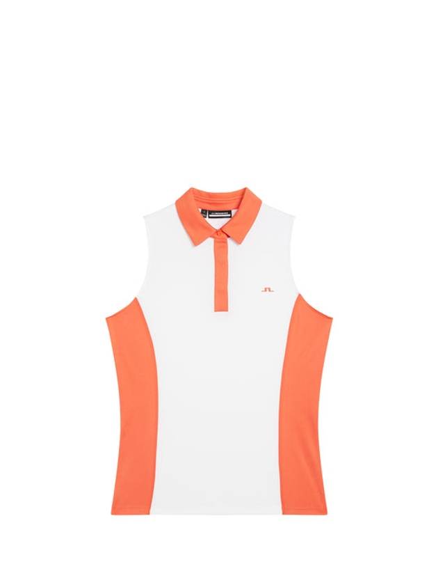 Edna Polo Sleeveless White - J.LINDEBERG - BALAAN 2