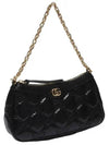 Women's GG Matelasse Leather Cross Bag Black - GUCCI - BALAAN 2