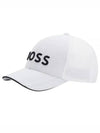 Green BOSS Cap US 1 50519247 100 embroidered logo knit ball - HUGO BOSS - BALAAN 2