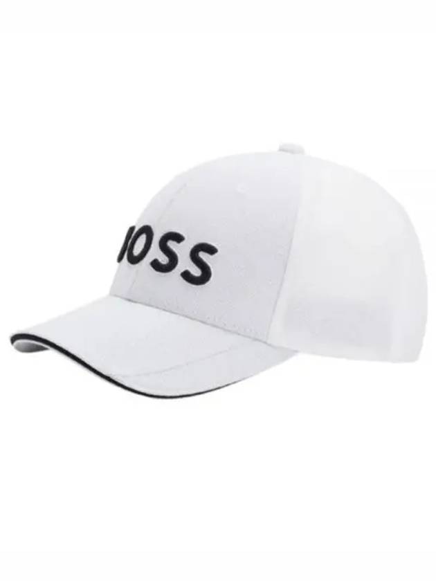 Green BOSS Cap US 1 50519247 100 embroidered logo knit ball - HUGO BOSS - BALAAN 2