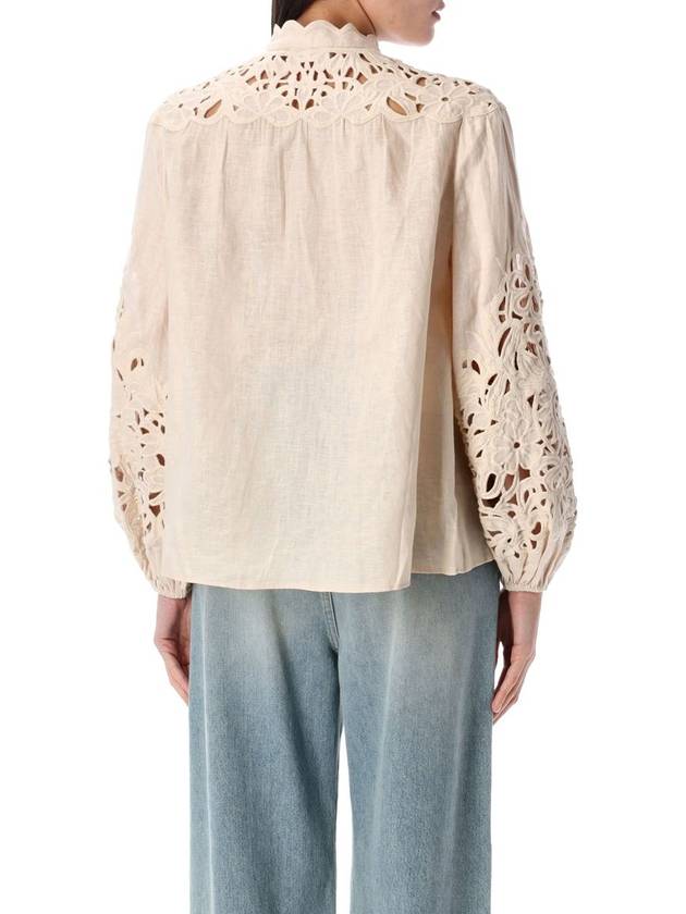 Zimmermann Wylie Embroidered Blouse - ZIMMERMANN - BALAAN 2