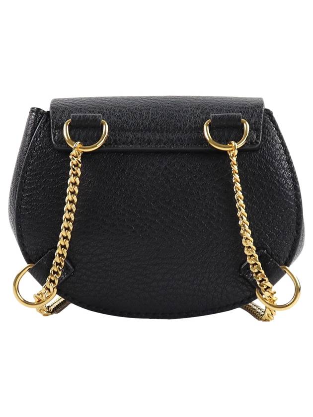 Drew Chain Mini Shoulder Bag Black - CHLOE - BALAAN 3