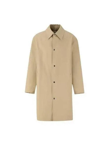 Mac Trench Coat Beige HCO004 CO0010 - AMI - BALAAN 1