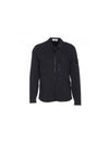 Supima Cotton Twill Stretch-TC Jacket Navy Blue - STONE ISLAND - BALAAN 1