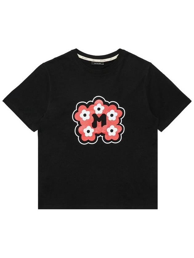 MET Signature Flower T Shirt Black - METAPHER - BALAAN 5