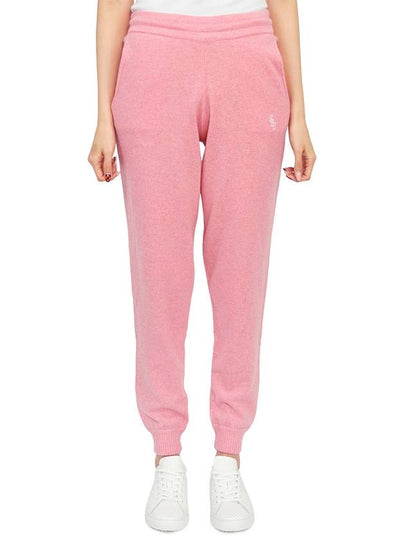 Training Cashmere Track Pants Pink - SPORTY & RICH - BALAAN 2