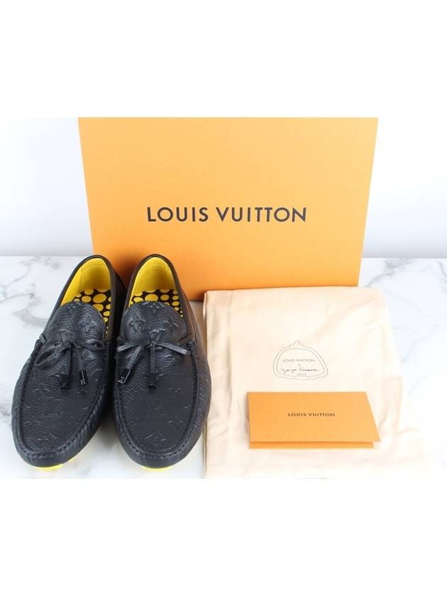 LV x YK Driver Moccasin Black 9 280 - LOUIS VUITTON - BALAAN 2