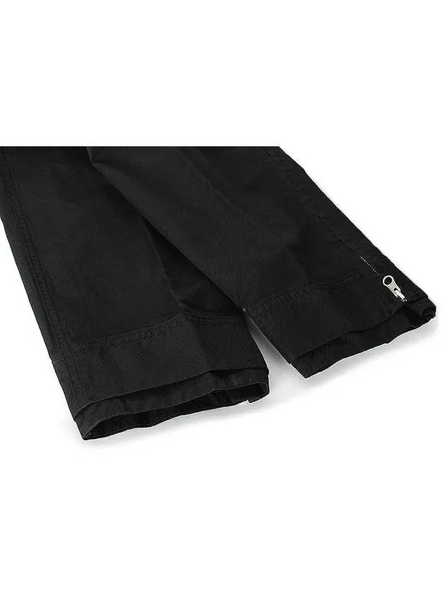 Shadow Project Cargo Straight Pants Black - STONE ISLAND - BALAAN 6