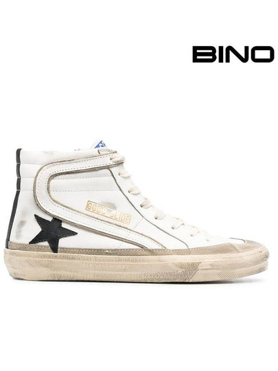 Golden Goose Star Slide High Top Sneakers White - GOLDEN GOOSE - BALAAN 2