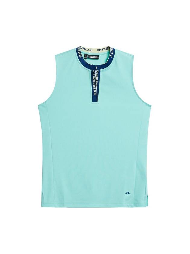 Golf Leya Sleeveless Aruba Blue - J.LINDEBERG - BALAAN 2