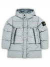 Stone Waffen Patch Down Long Padding (Gray) 811640123 V0064 14A (Can Be Worn By Adults) - STONE ISLAND - BALAAN 2