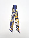 Epaulettes De Gala Twilly Scarf Marine - HERMES - BALAAN 5