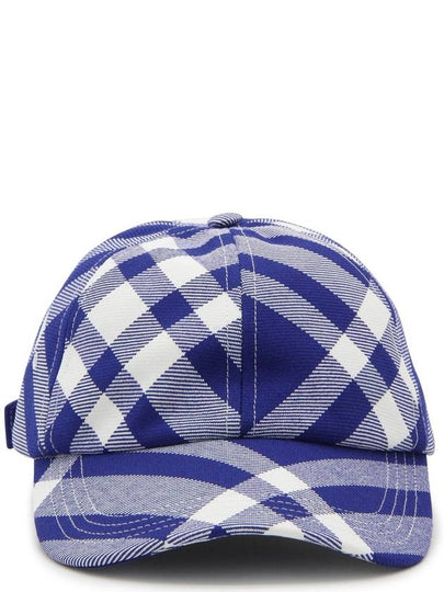 Check Ball Cap Blue - BURBERRY - BALAAN 2