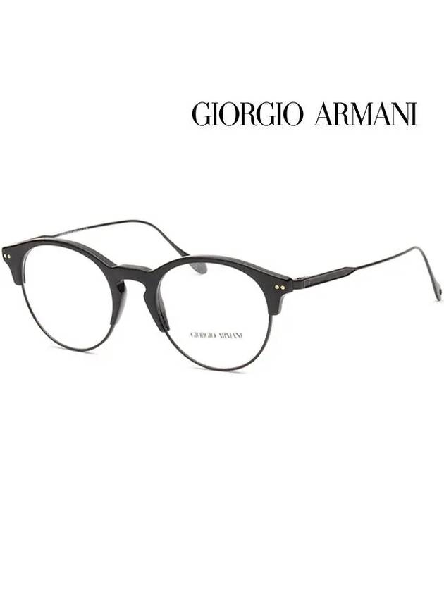 Armani glasses frame AR7172 5001 round glasses low gold frame - GIORGIO ARMANI - BALAAN 3