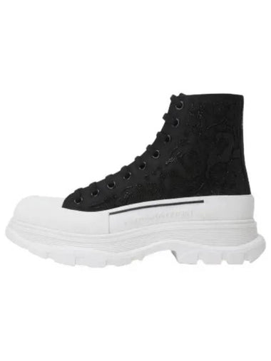 tread boots black - ALEXANDER MCQUEEN - BALAAN 1