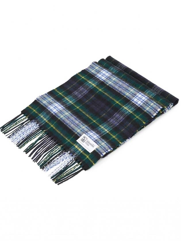 Johnstones of Elgin Tartan Cashmere Scarf KU0312 DRESS GORDON Unisex - JOHNSTONS OF ELGIN - BALAAN 1