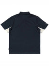 Home on the Range Performance Pique Polo T Shirt NAVY - MALBON GOLF - BALAAN 2