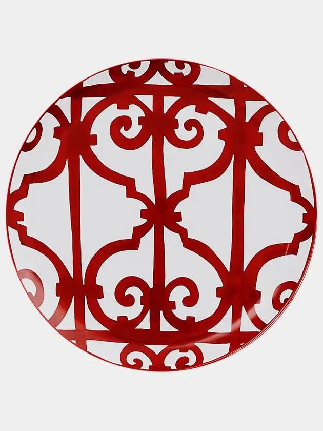 Balcon du Guadalquivir Balcon du Guadalquivir Tart Plate White Red P011022P - HERMES - BALAAN 2