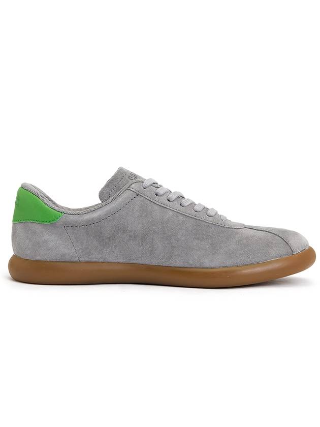 Pelotas Soller Leather Low Top Sneakers Grey Nubuck - CAMPER - BALAAN 5