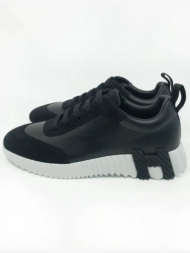 Bouncing Low Top Sneakers Noir - HERMES - BALAAN 3