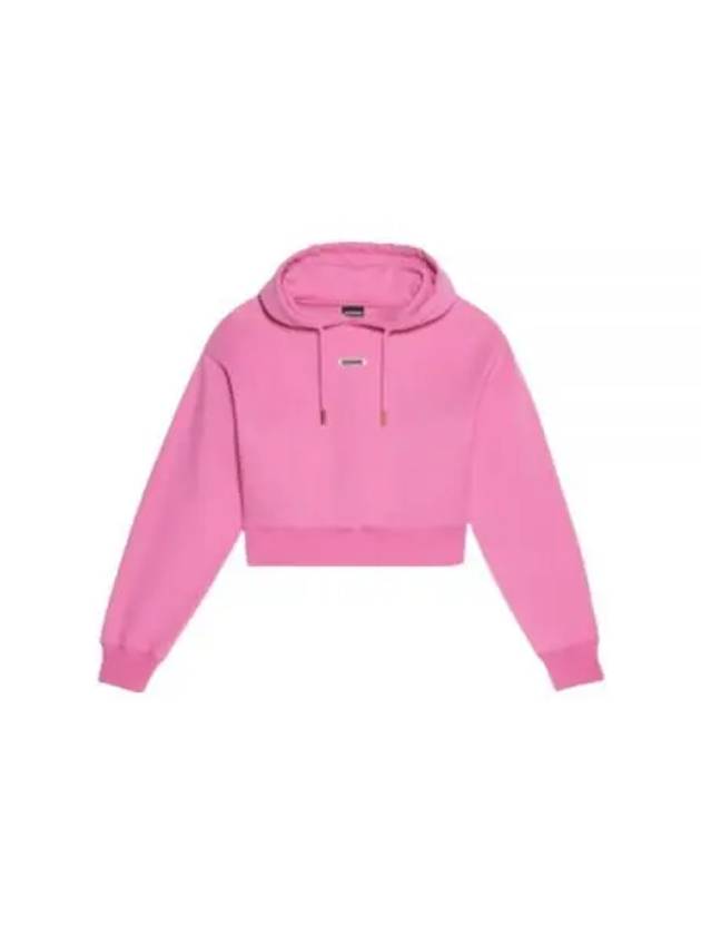 Le Sweatshirt Gros Grain Cotton Hoodie Pink - JACQUEMUS - BALAAN 2