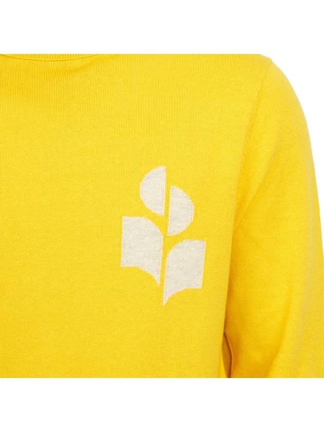 Enzo Logo Turtleneck Yellow - ISABEL MARANT - BALAAN 9