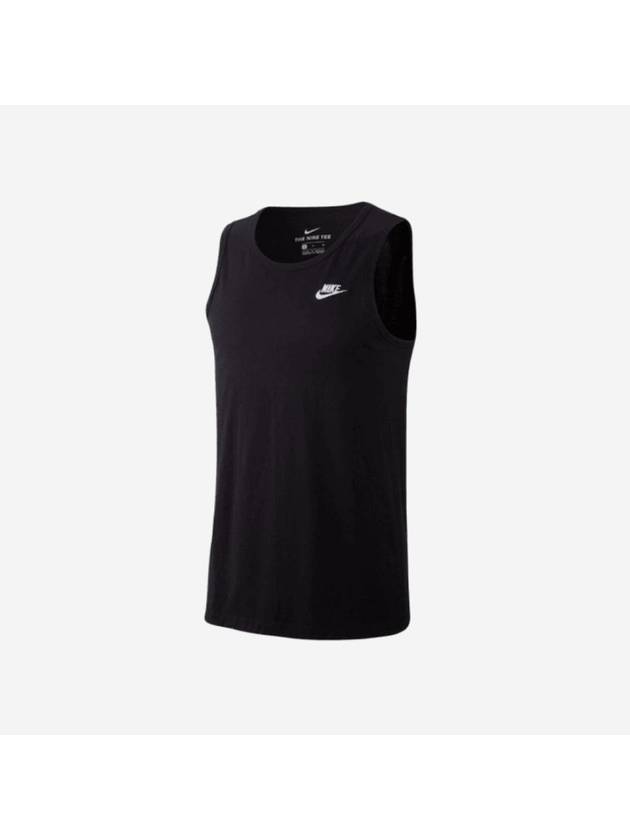 Sportswear Club Sleeveless Black - NIKE - BALAAN 2