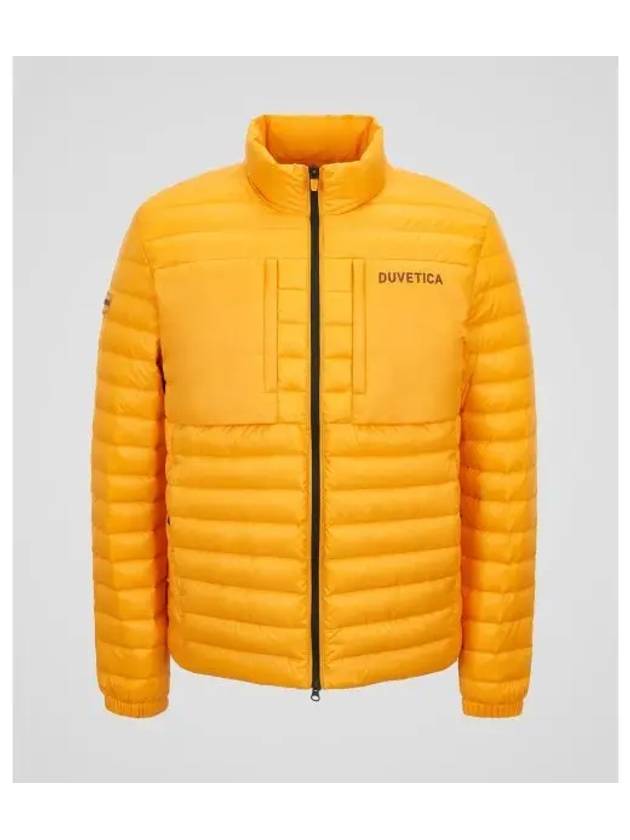 Points 5 Neath M Light Orange Men s Down Jacket - DUVETICA - BALAAN 1