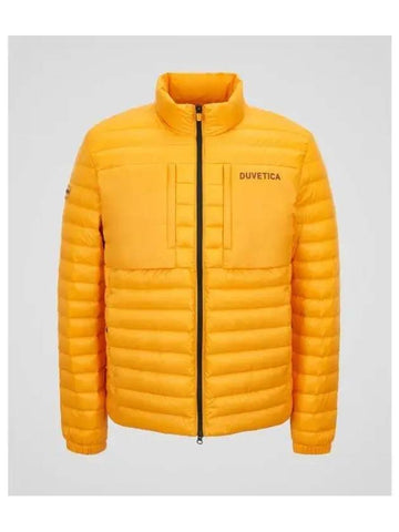 Points 5 Neath M Light Orange Men s Down Jacket - DUVETICA - BALAAN 1