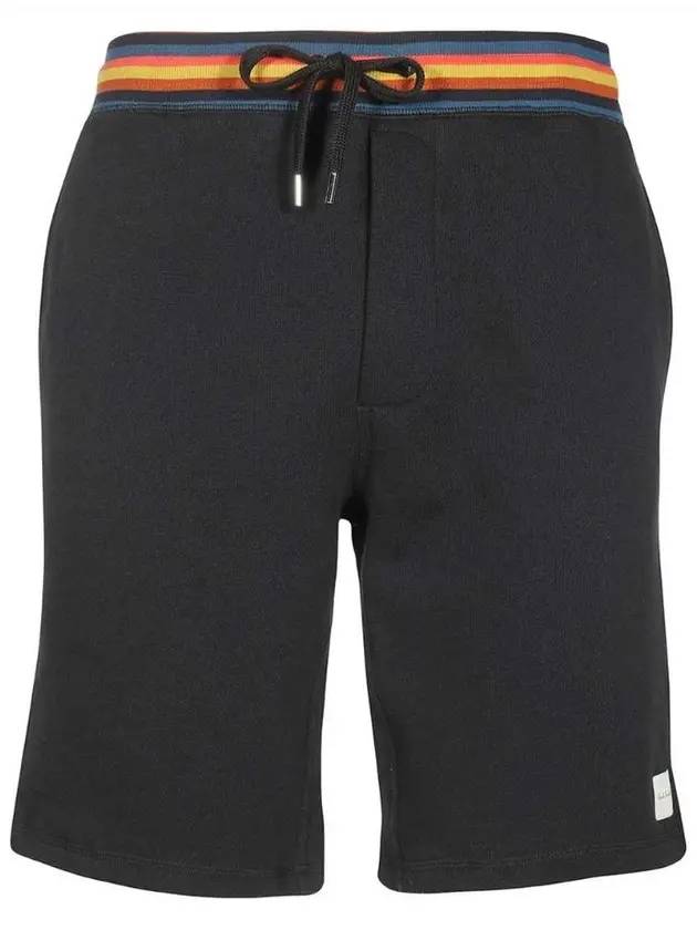 Striped Washing Banding Shorts Black - PAUL SMITH - BALAAN.