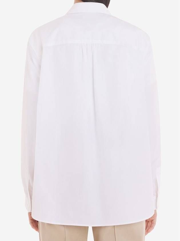 Baby Fox Regular Fit Shirt Southern White Women s - MAISON KITSUNE - BALAAN 6