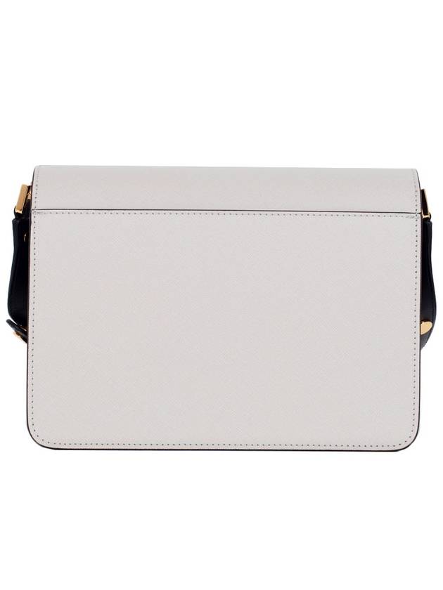 Saffiano Trunk Medium Shoulder Bag Grey - MARNI - BALAAN 5